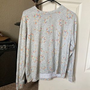 Pink VS cotton sleep top